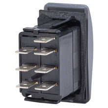 Blue Sea Systems 7937 Contura II Switch DPDT Black - (ON)-OFF-ON