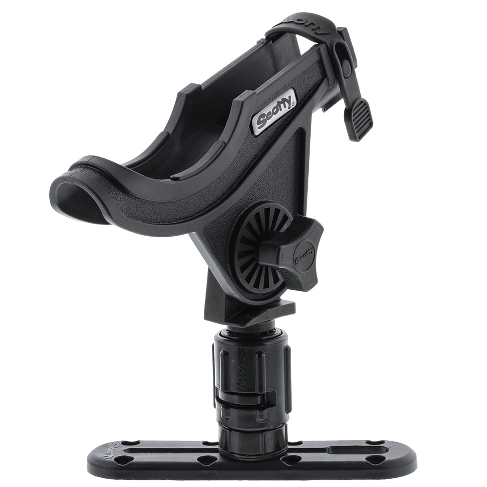 Scotty 282 Baitcaster Rod HolderTrack Combo with Gearhead & 4" Track