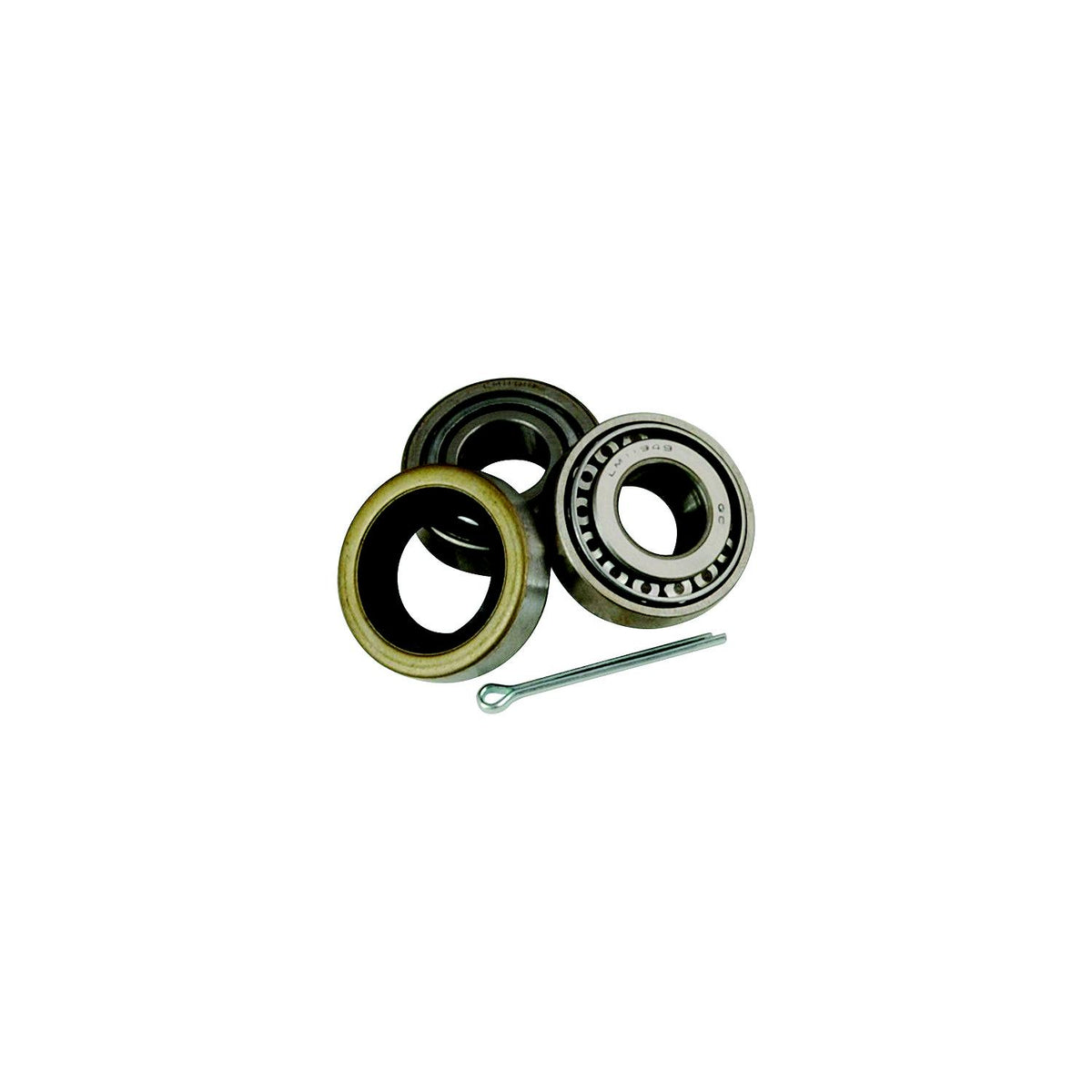C.E. Smith 27111 Bearing Kit, 1" Straight Spindle, 1.98" ID Inner and Outter Hub