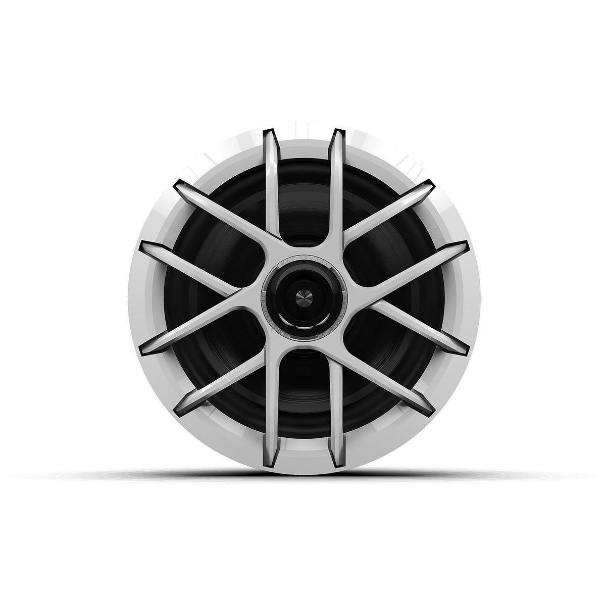 Wet Sounds Zero Series Coaxial Speakers - White XZ Grilles, 8" diameter