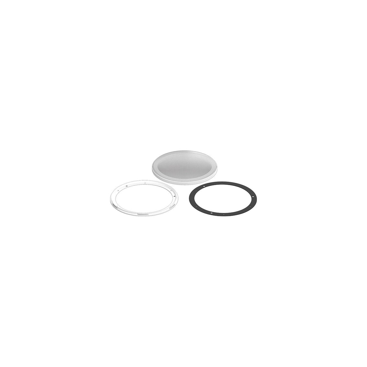 Wet Sounds XY White Yacht Style Subwoofer Grille - White, 10" diameter