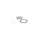 Wet Sounds XY White Yacht Style Subwoofer Grille - White, 10" diameter