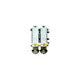 Racor 751000VMA10 Turbine Series Dual Fuel Filter W/ Rotary Valve, 10 Microns