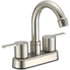 Dura Faucet, Modern High Arc RV Bar Faucet, Satin Nickel