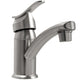 Dura Faucet Single Lever Center Set Lavatory Faucet, Satin Nickel