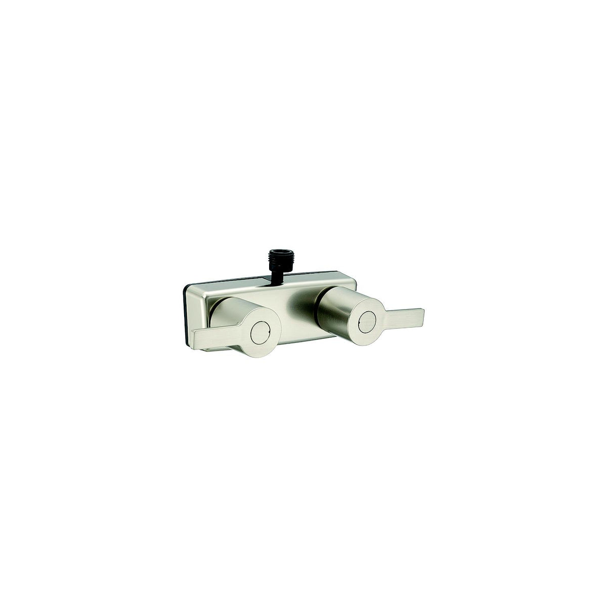 Dura Faucet Dual Handle Shower Faucet, Satin Nickel
