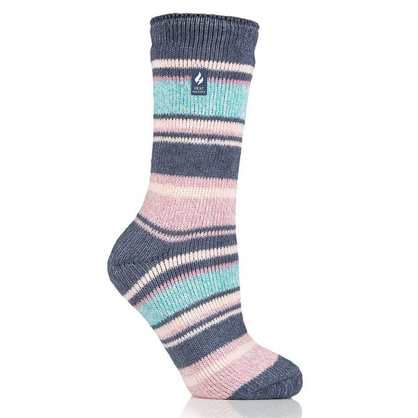 Heat Holders - Womens Yasmine Multi Stripe Crew Sock