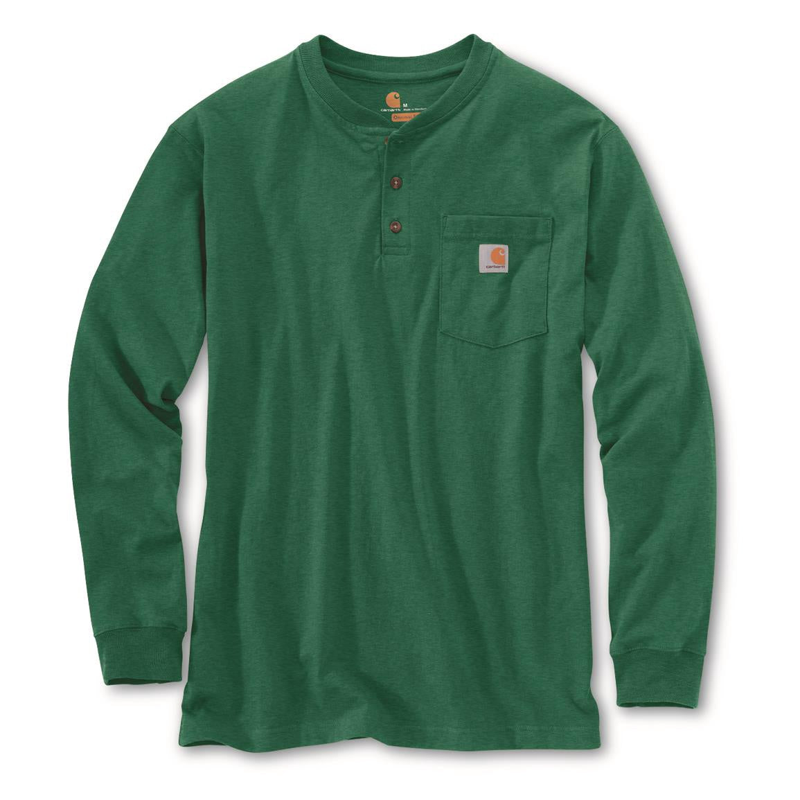 Carhartt - HW LS Pocket Henley T-Shirt