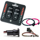 Lenco LED Indicator Integrated Tactile Switch Kit with Pigtail for Dual Actuator Systems