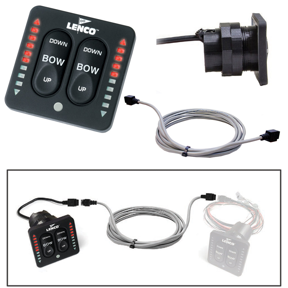 Lenco Flybridge Kit for LED Indicator Key Pad for All-In-One Integrated Tactile Switch - 10'