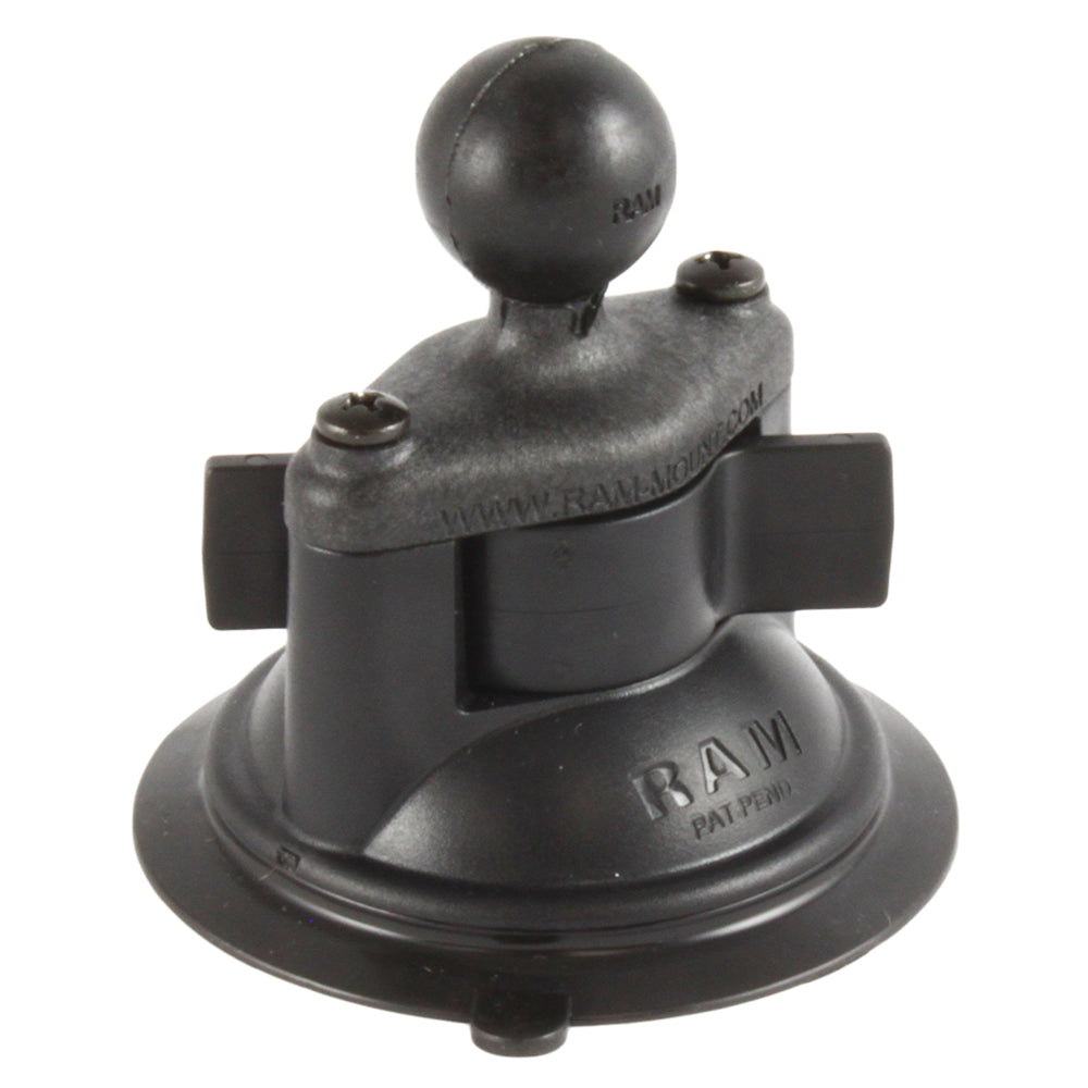 RAM Mount Composite 3.25" Diameter Suction Cup Base with 1" Ball