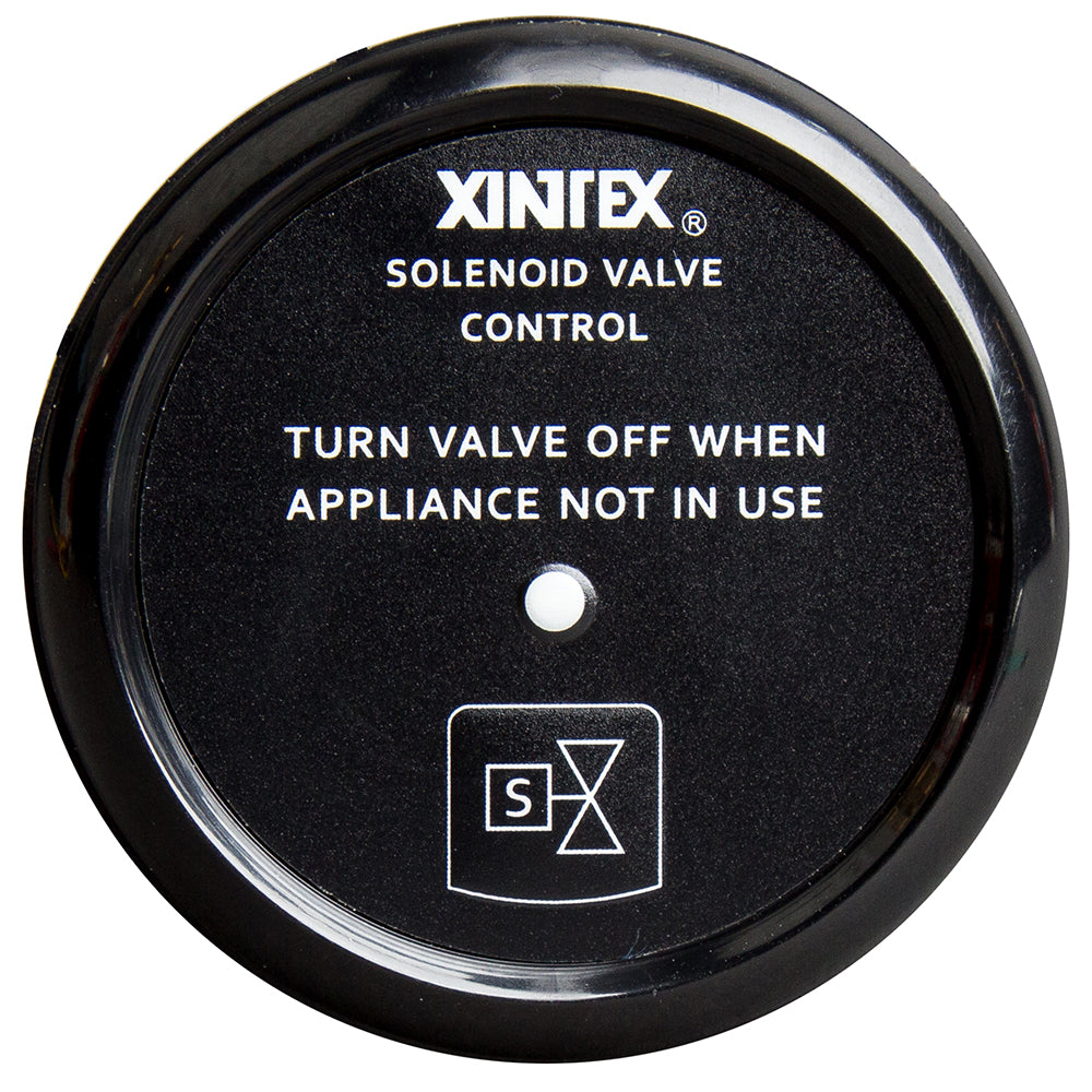 Fireboy-Xintex Propane Control & Solenoid Valve with Black Bezel Display