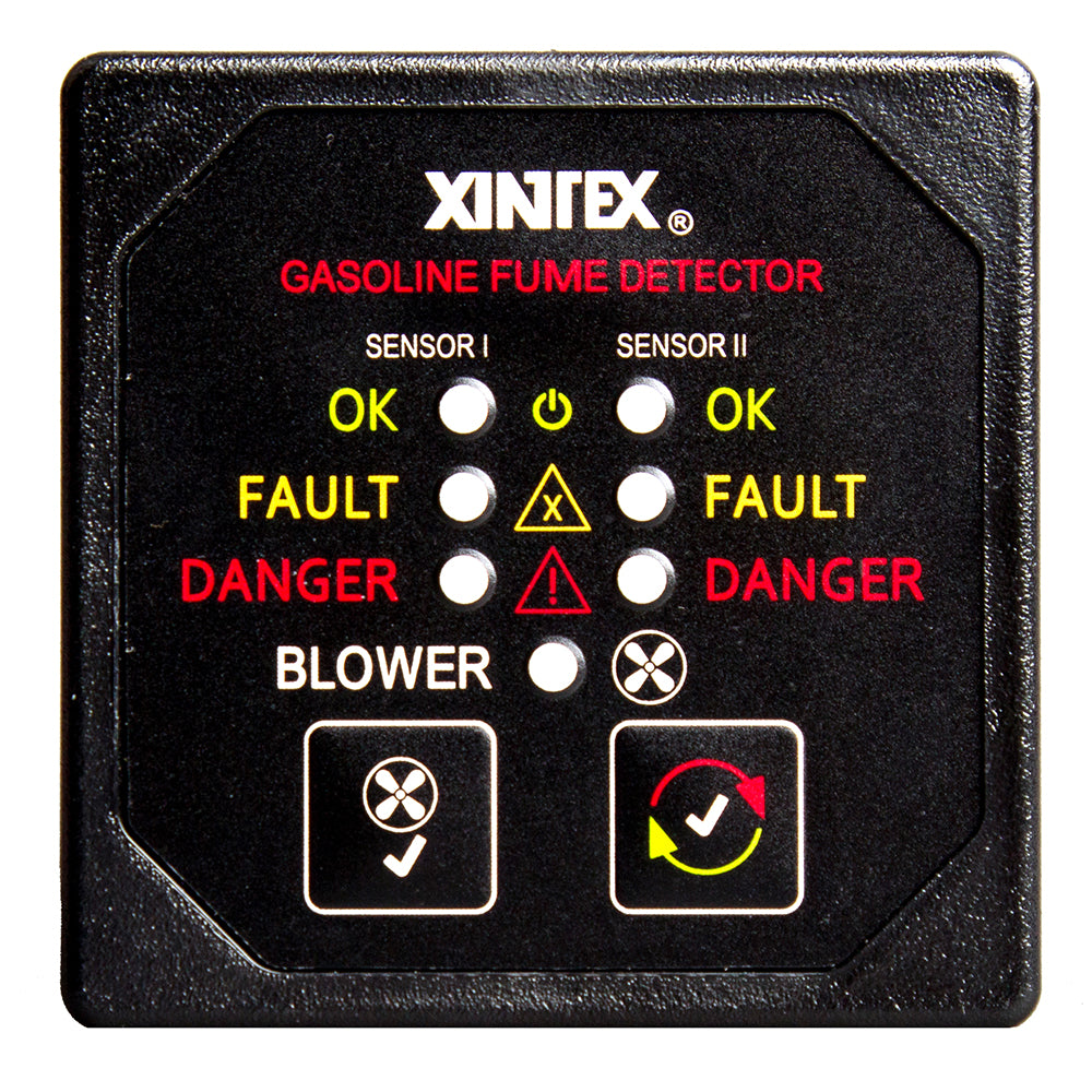 Fireboy-Xintex Gasoline Fume Detector with Dual Channel & Blower Control - 12/24V