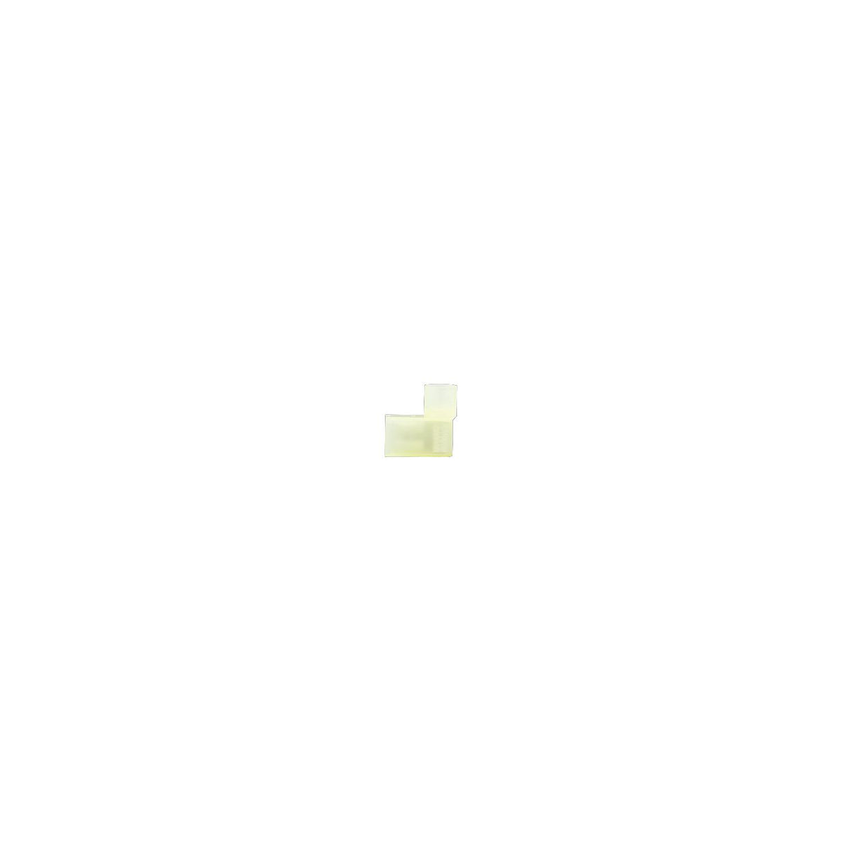 Ancor Marine Grade® Nylon Flag Disconnect, 12-10, Yellow, 25/pk