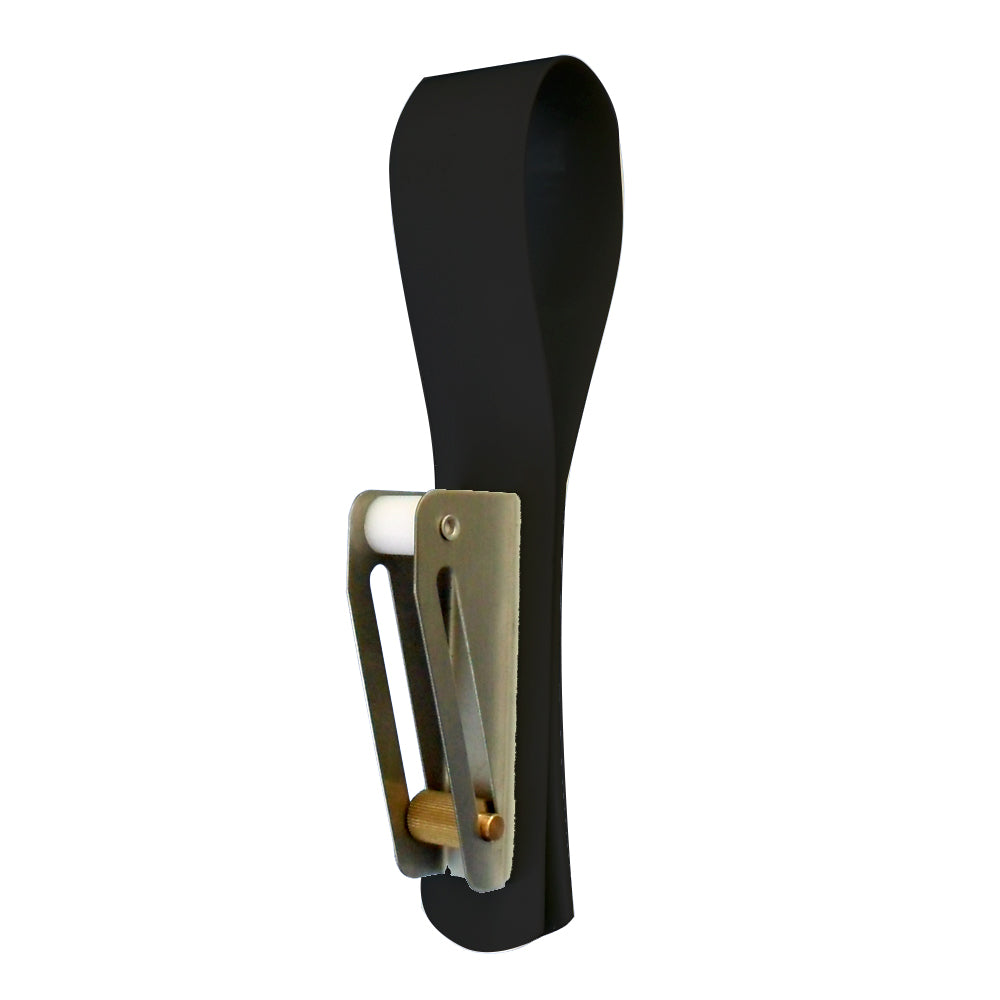 Dock Edge Fender Holder with Adjuster - Black