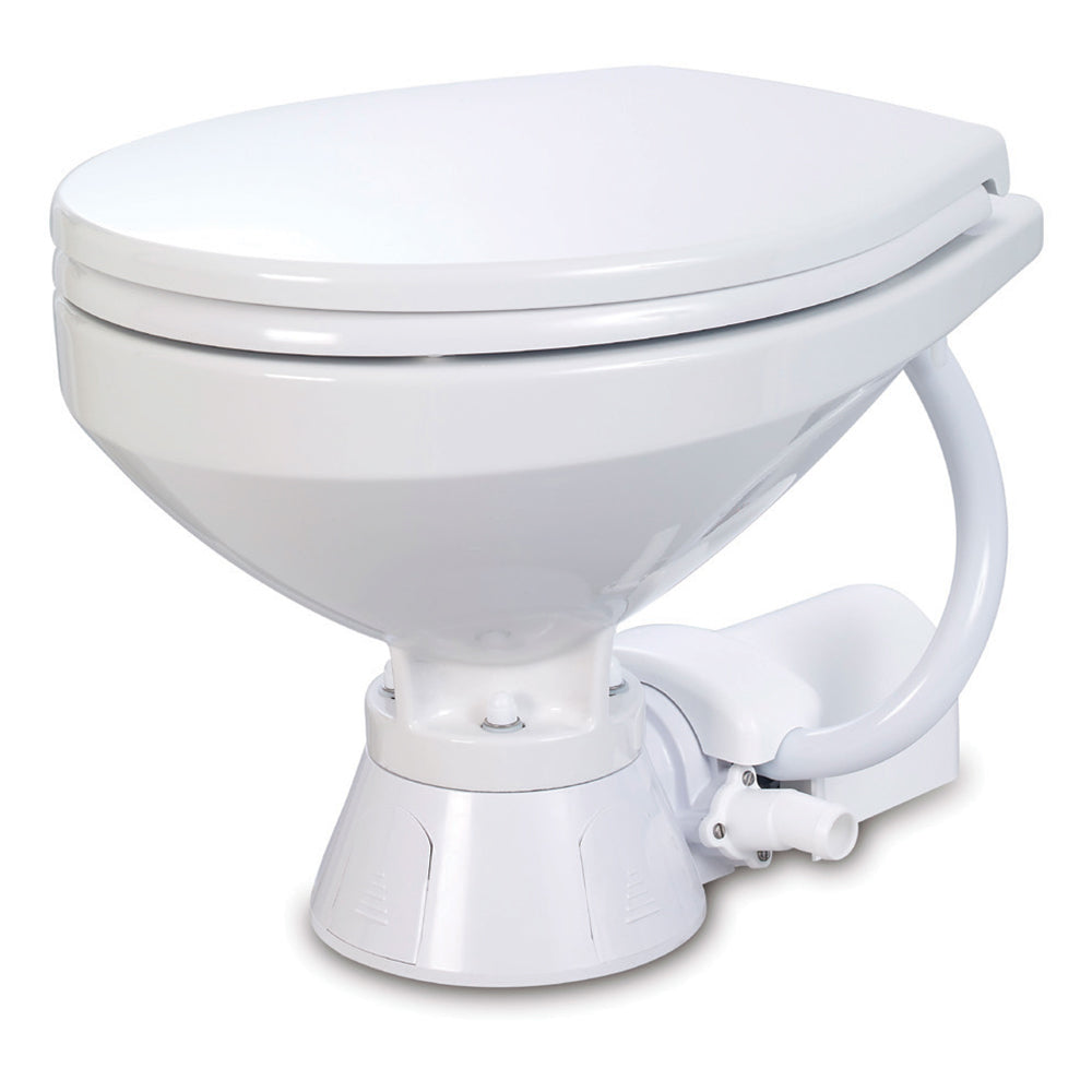 Jabsco Electric Marine Toilet - Regular Bowl with Soft Close Lid - 12V