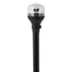 Attwood LightArmor All-Around Light - 12" Black Pole - Black Horizontal Composite Base with Adapter