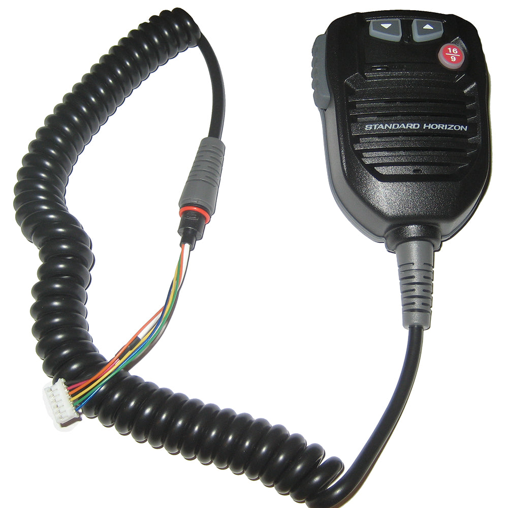 Standard Horizon Replacement VHF Mic for GX2000B, GX2100B, GX2150B, GX2200B - Black