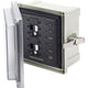 Blue Sea Systems 3117 - SMS Panel Enclosure with 2 ELCI (30A) - 120V AC