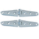 Perko 8" Chrome Plated Bronze Strap Hinges