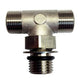 U-Flex T Fitting Boss Style Nickel