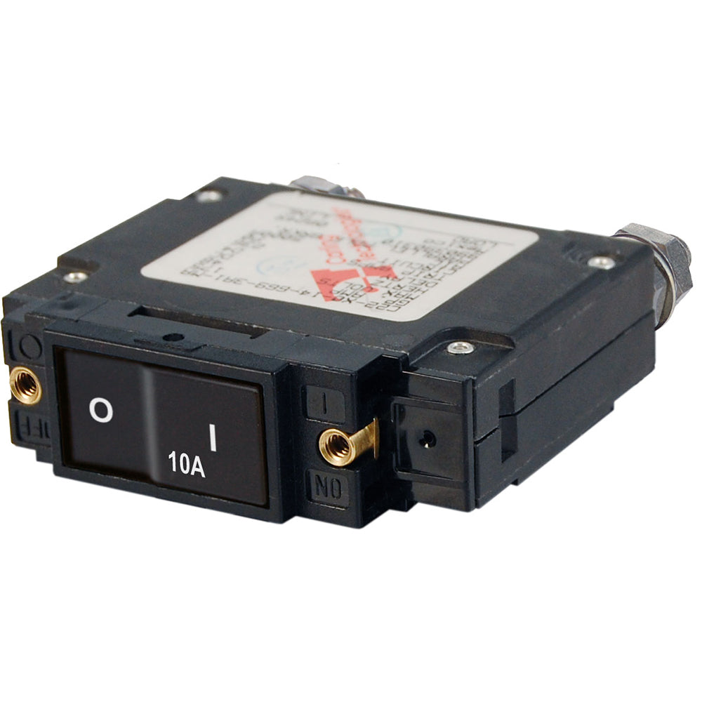 Blue Sea Systems 7541 C-Series Flat Rocker Circuit Breaker - Single Pole - 10A