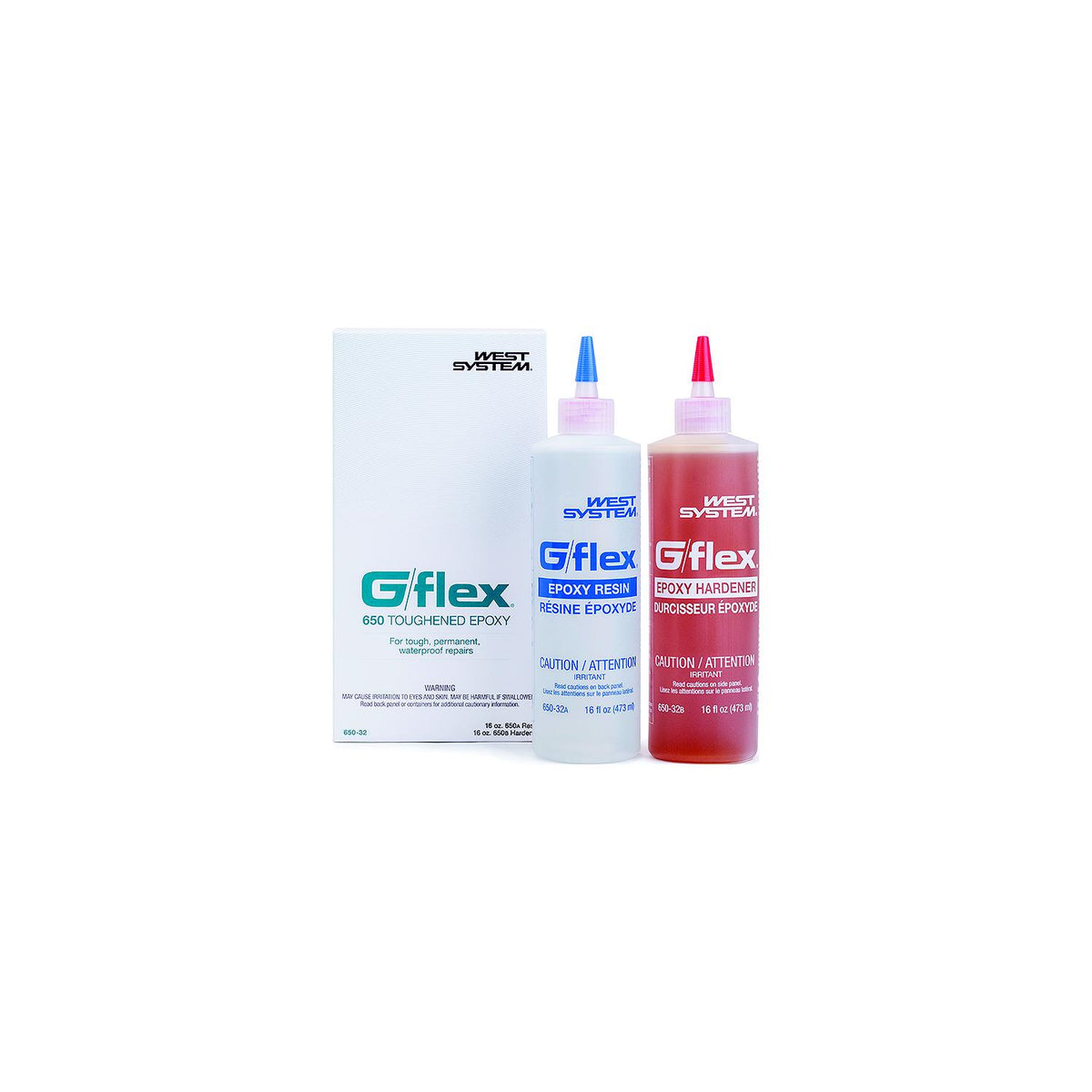 West System G/Flex Epoxy, 32 oz. (2ea 16 oz. bottles)