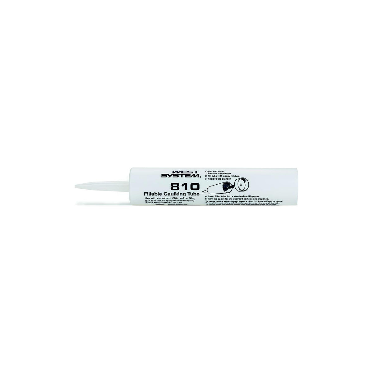West System Fillable Caulking Tube (24/Bx)