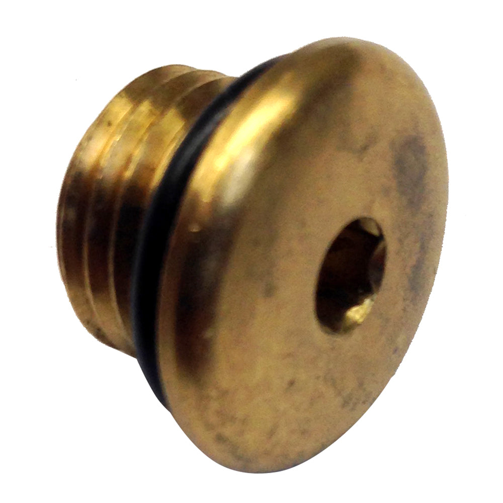 Uflex Brass Plug with O-Ring for Pumps