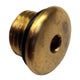 Uflex Brass Plug with O-Ring for Pumps