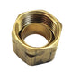 Uflex Brass Compression Nut with Sleeve #61CA-6
