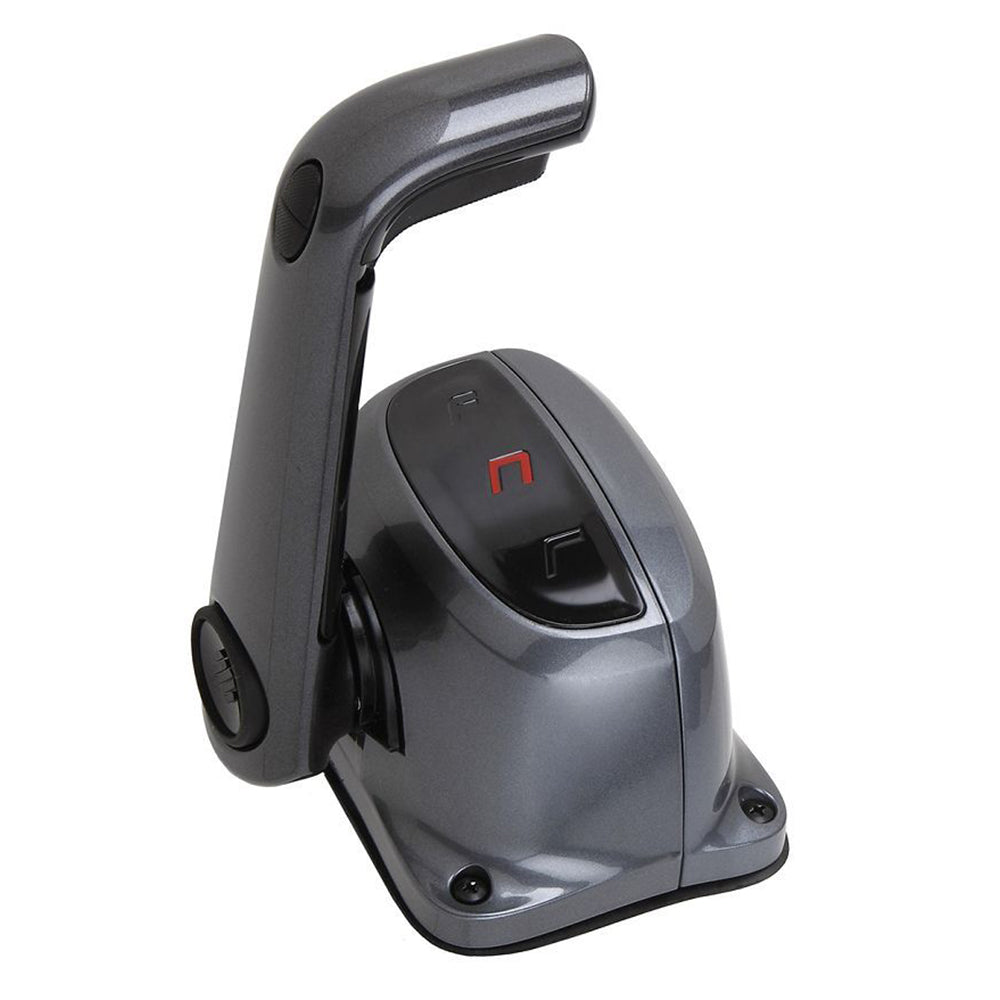 Uflex Single Lever Top Mount Control with Neutral Lock & Trim Switch - Black