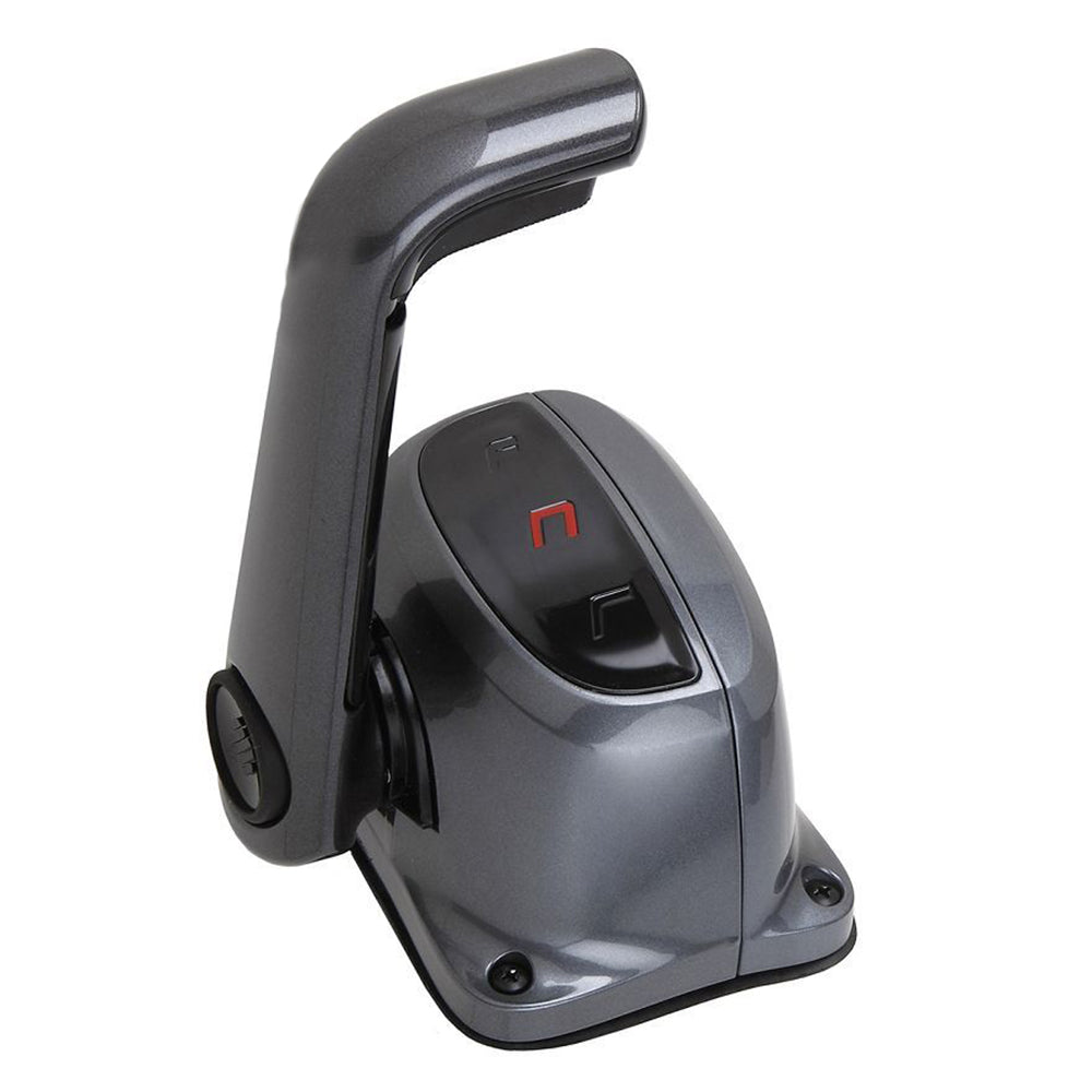 Uflex Single Lever Top Mount Control with Neutral Lock - No Trim Switch - Black