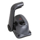 Uflex Single Lever Top Mount Control with Neutral Lock - No Trim Switch - Black