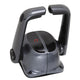 Uflex Twin Lever Top Mount Control with Neutral Lock & Trim Switch - Black