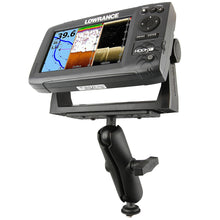Ram Mount Marine Electronics Mount with Track Ball Base for Units Under 10 Lbs