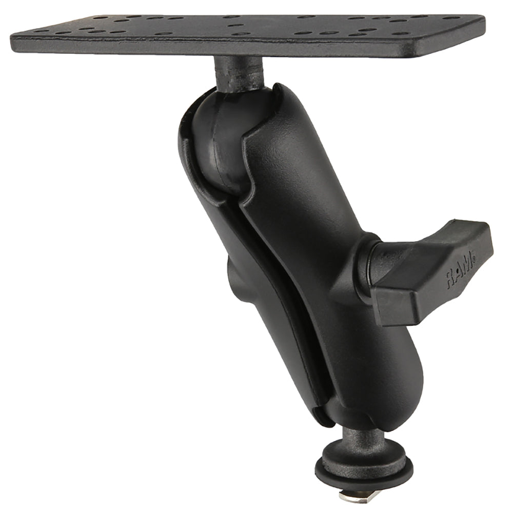 Ram Mount Marine Electronics Mount with Track Ball Base for Units Under 10 Lbs