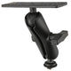 Ram Mount Marine Electronics Mount with Track Ball Base for Units Under 10 Lbs