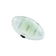 Ming's Mark LED Oval Porch Light, Porch Light with on/off switch, White Housing