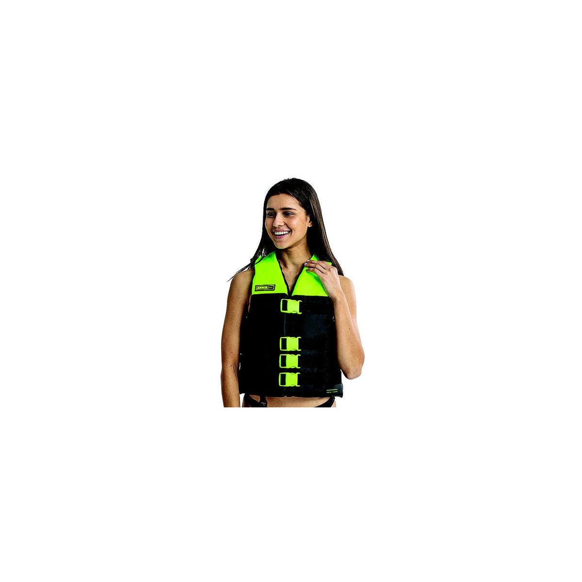 Jobe Adult Nylon Dual Size Vest, Lg/XL, Lime