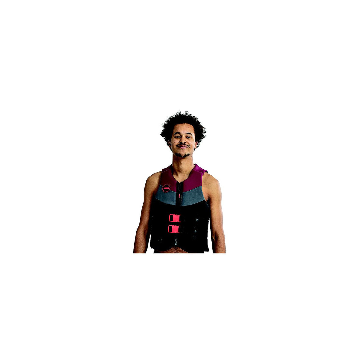 Jobe Men's Neoprene Vest, XL, Burgundy Red