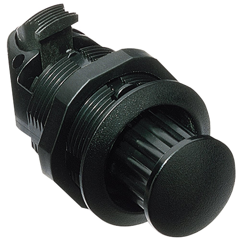 Southco Pop-Out Knob Latch with Fixed Grip Threaded Body - Black Plastic