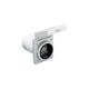 Park Power Power Inlet, 50A White with SS Trim