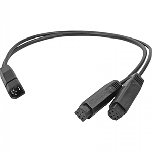 Humminbird 9 M SILR Y Dual Side Image Transducer Adapter Cable for HELIX
