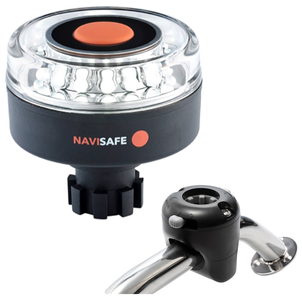 Navisafe Navilight 360° 2NM with Navibolt Base & Rail Mount - Black