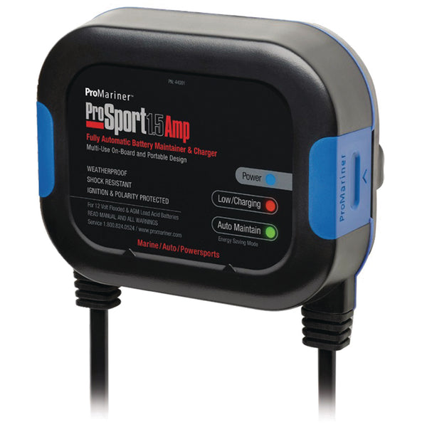 ProMariner Prosport Marine Battery Maintainer and Charger