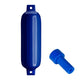 Polyform G-4 Twin Eye Fender 6.5" x 22" - Cobalt Blue with Adapter