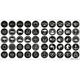 Blue Sea Systems 4230 Push Button Switch Label Kit