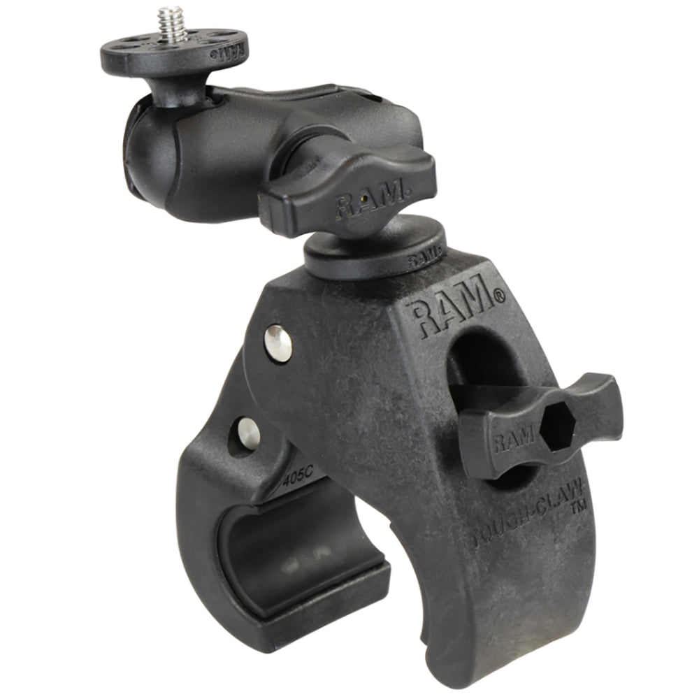 RAM Mount Medium Tough-Claw with Short Arm 1/4"-20 Stud