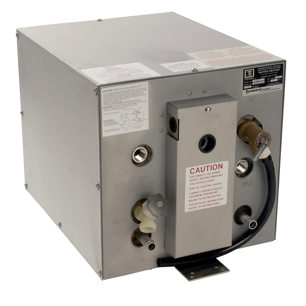 Whale Seaward 6 Gallon Hot Water Heater with Front Heat Exchange - Galvanized Steel - 240V - 1500W